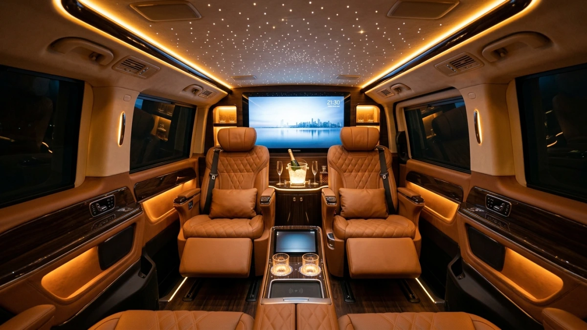 Xe Carnival VIP & Limousine sang trọng